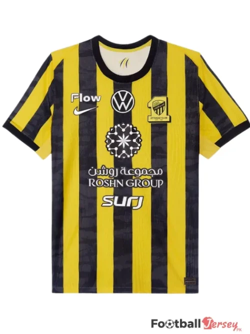 Al-Ittihad FC 2025-26 Home Kit