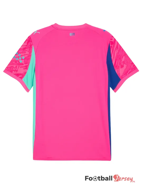 Manchester City Goalkeeper Shirt 2025-26 Pink (1)