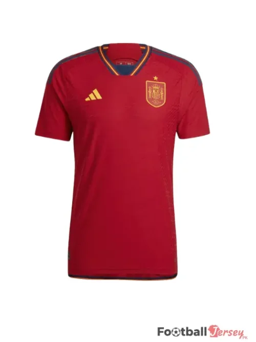 Spain 2022 Home Football Shirt