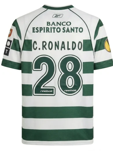 C Ronaldo Sporting 2001-03 Jersey