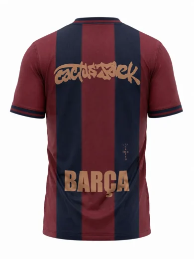 Barcelona Retro Skeleton Jersey
