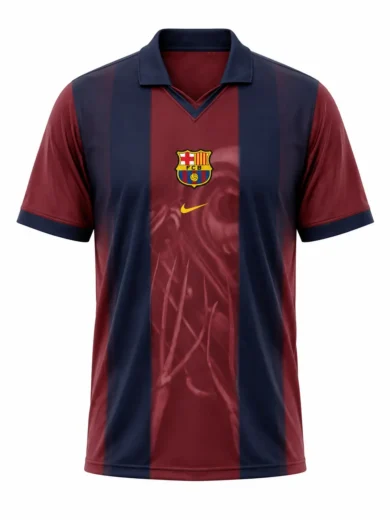 Barcelona Retro Skeleton Jersey