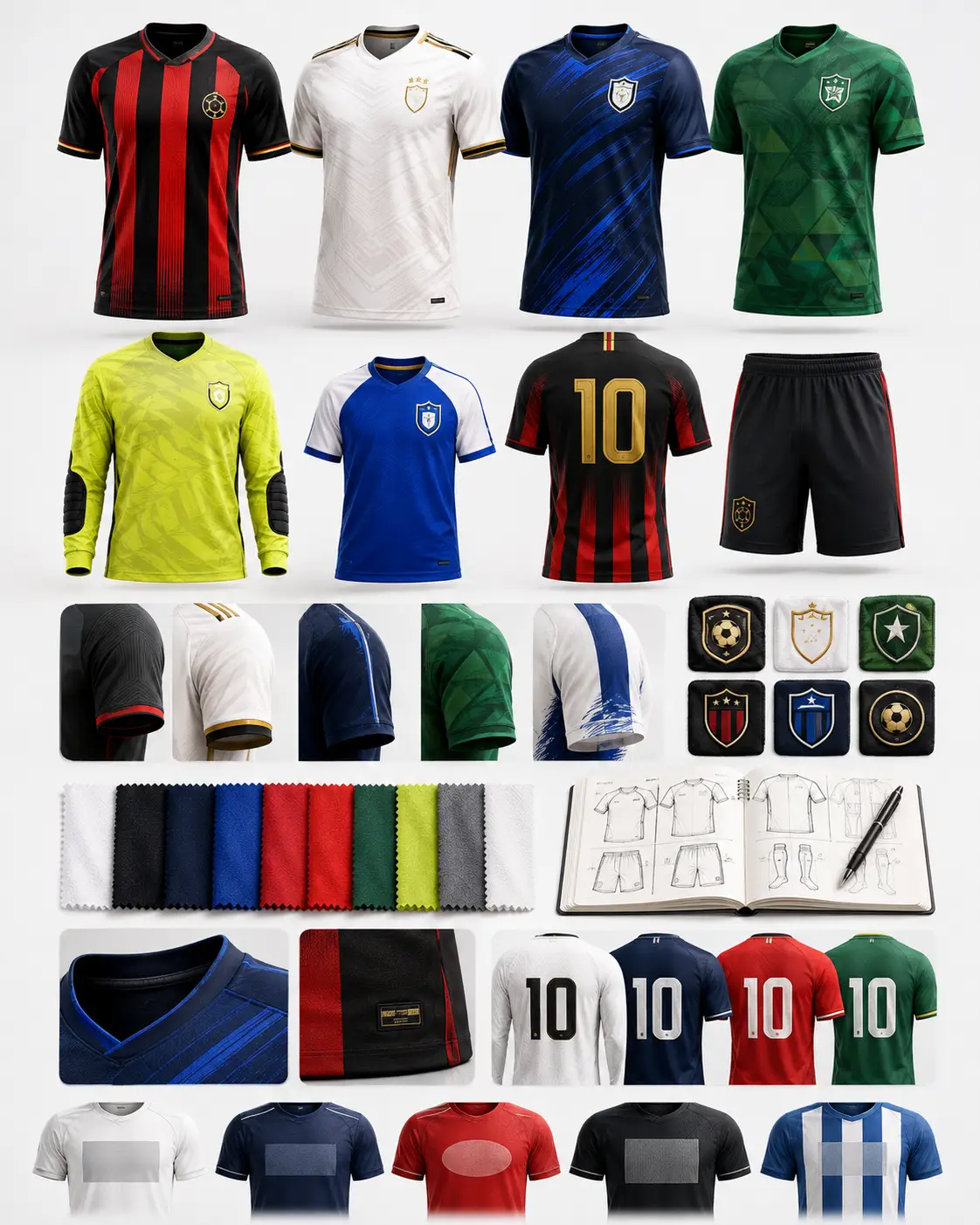 Build your own custom football kit