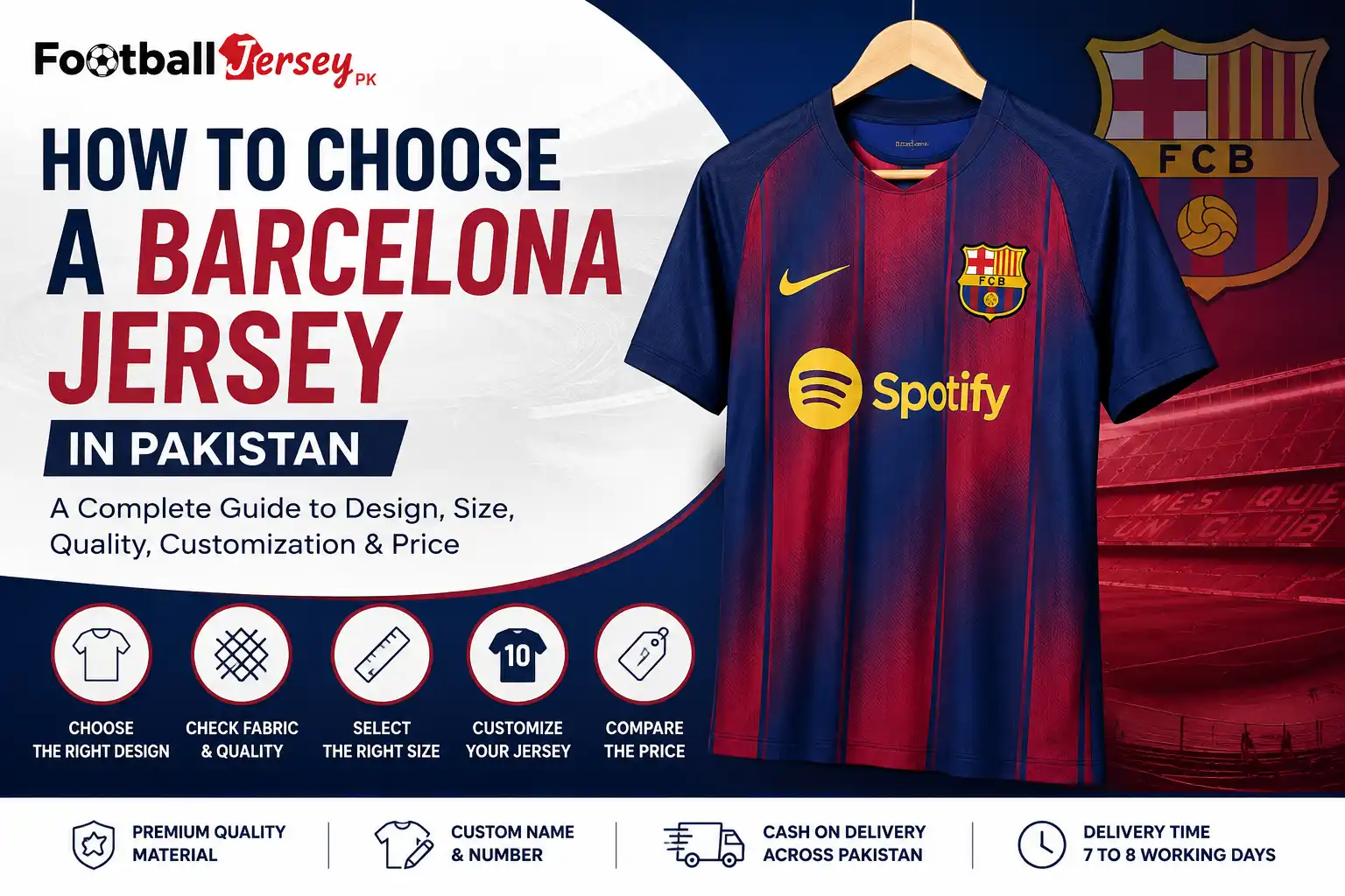 How to Choose a Barcelona Jersey in Pakistan