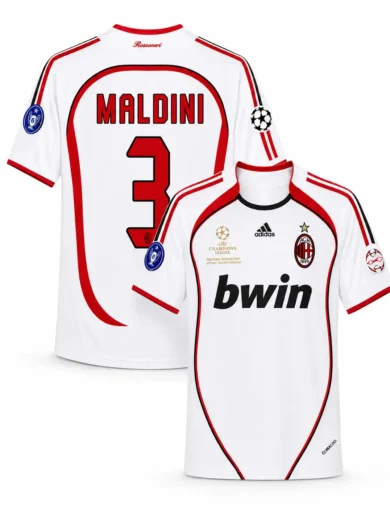 Maldini AC Milan 06 07 Away Jersey