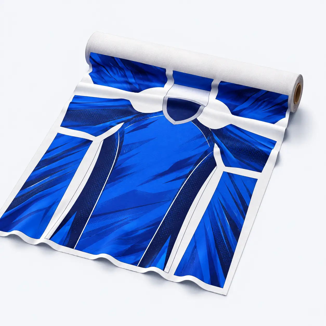Sublimation printed football kit fabric
