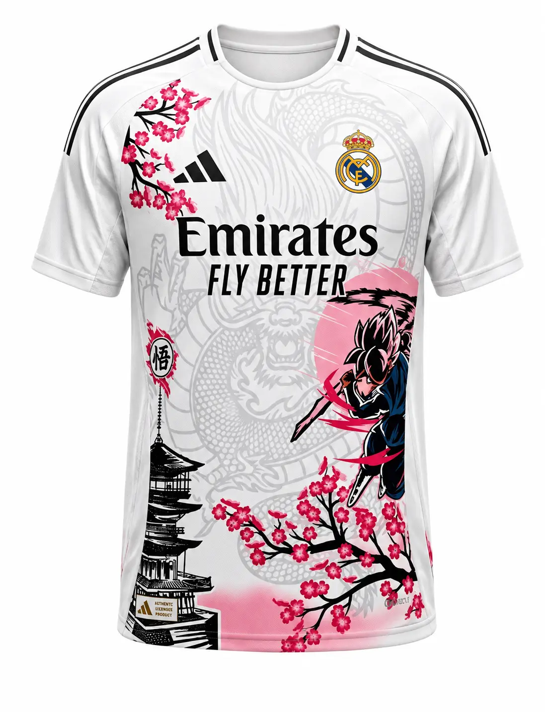 Real Madrid x Dragon Ball Z Jersey