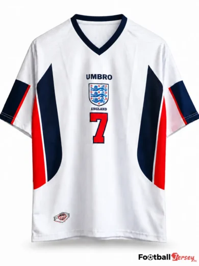 England 1998 home jersey